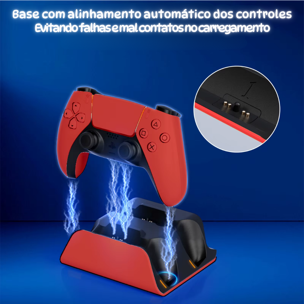 Base de Carregamento Rápido Controle Dualsense PS5
