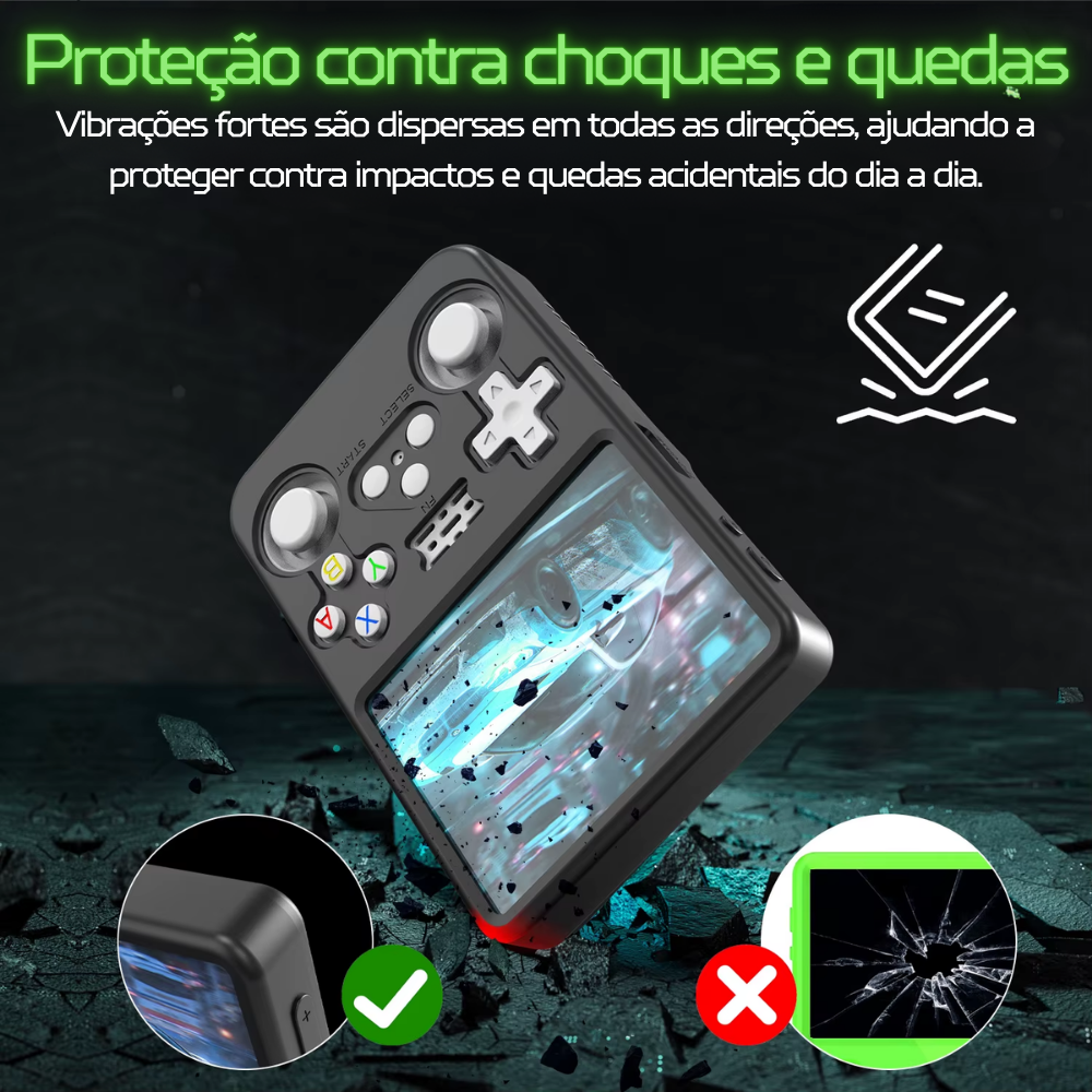Capa de Proteção antichoque em Silicone Para R36S