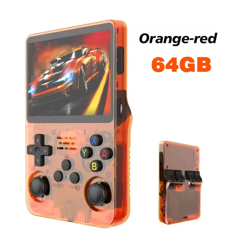 Mini Console Portátil R36S RODA PS1, DREAMCAST, SUPER NINTENDO