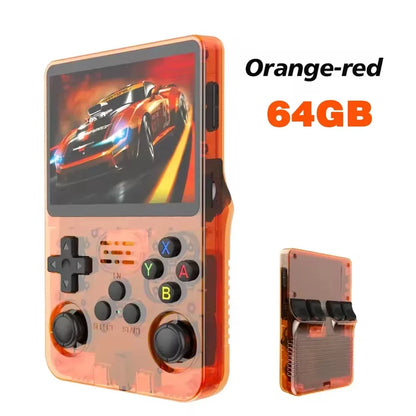 Mini Console Portátil R36S RODA PS1, DREAMCAST, SUPER NINTENDO
