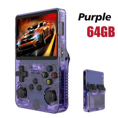 Mini Console Portátil R36S RODA PS1, DREAMCAST, SUPER NINTENDO