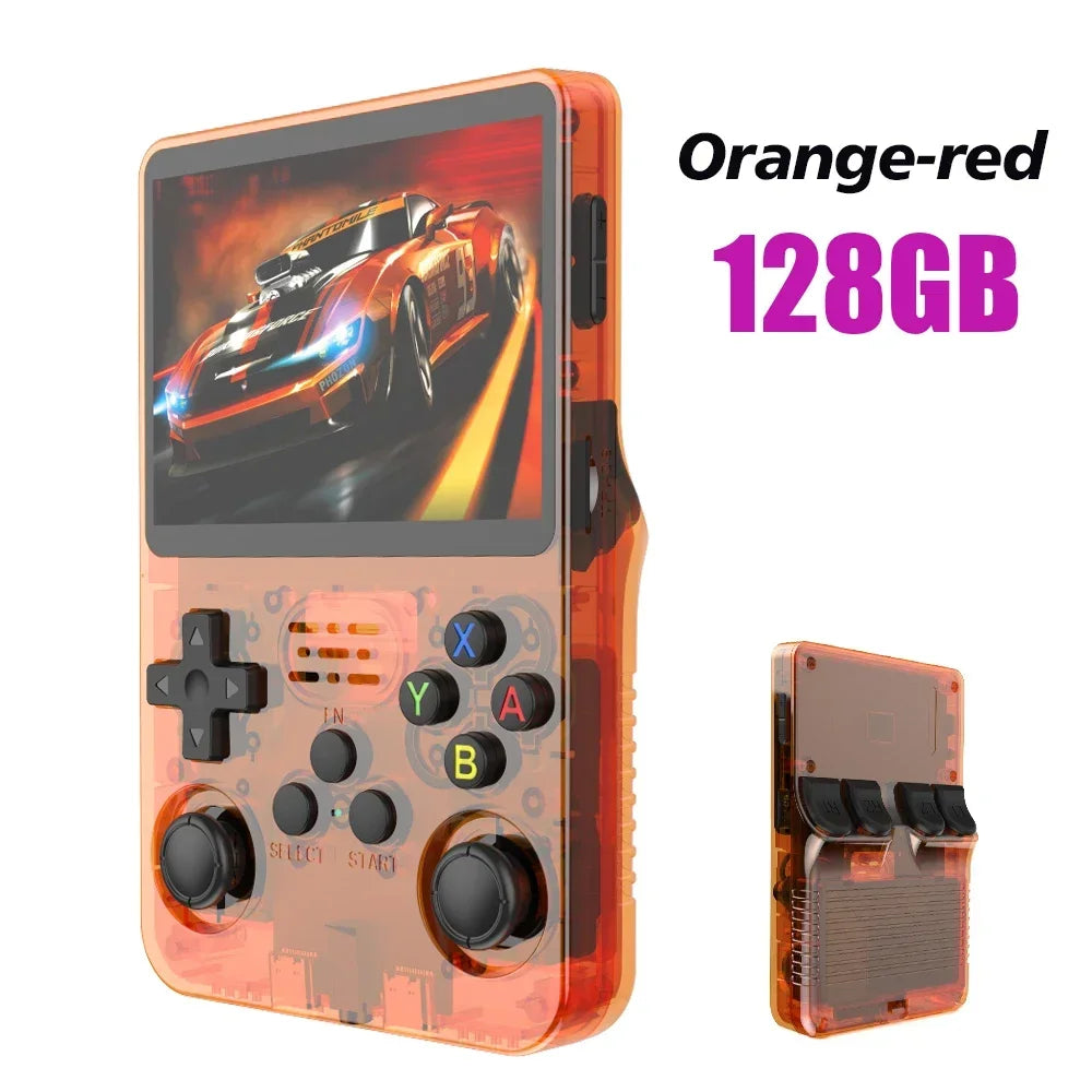 Mini Console Portátil R36S RODA PS1, DREAMCAST, SUPER NINTENDO