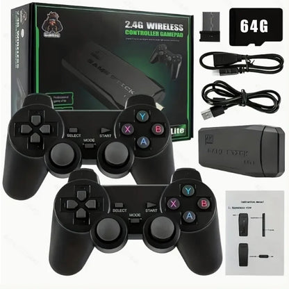 Console Retro Gamestick Controle sem fio 2 Controles